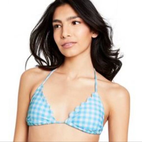 Stoney Clover x Target Lane Gingham Bikini Top - Picture 1 of 9